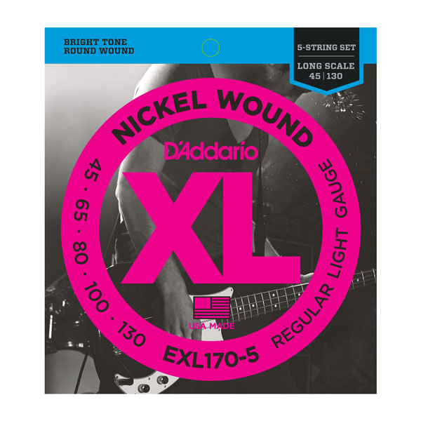 D'Addario EXL170-5 5-saitig E-Bass