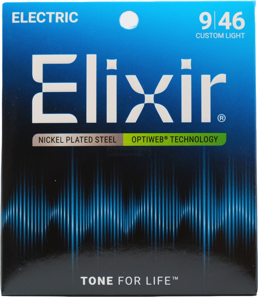 Elixir Nickel Optiweb Light 009-046