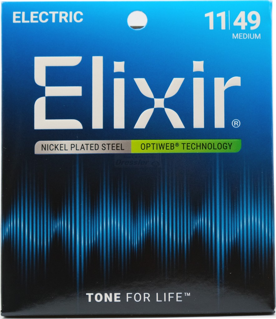 Elixir Nickel Optiweb Light 011-049
