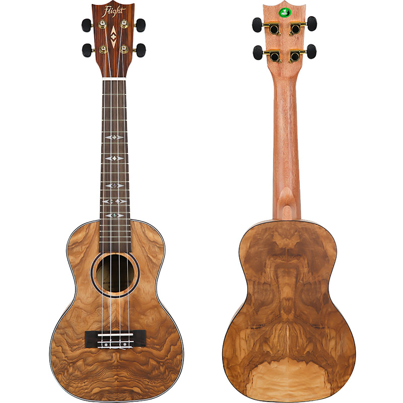 Flight Concert Ukulele DUC 410 QA Bild 2
