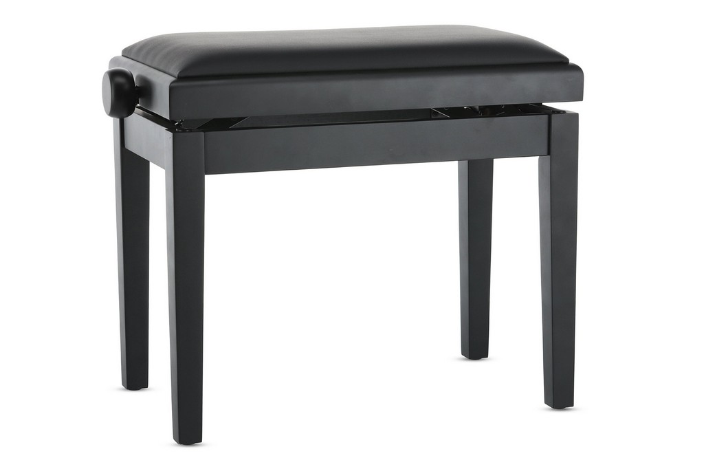 GEWA Pianobank Deluxe Vinyl Schwarz matt