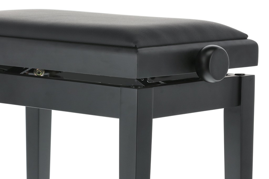GEWA Pianobank Deluxe Vinyl Schwarz matt