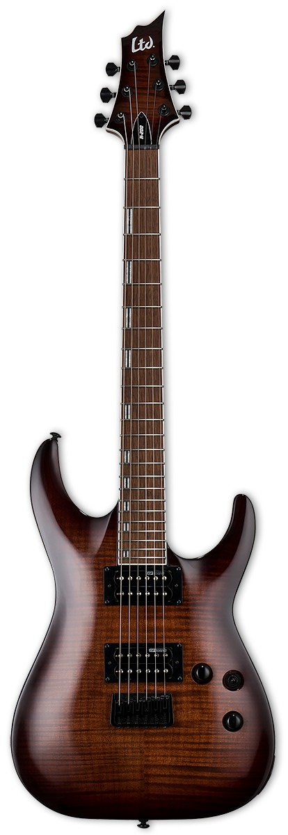 ESP LTD E-Gitarre H 200 Dark Brown Sunburst