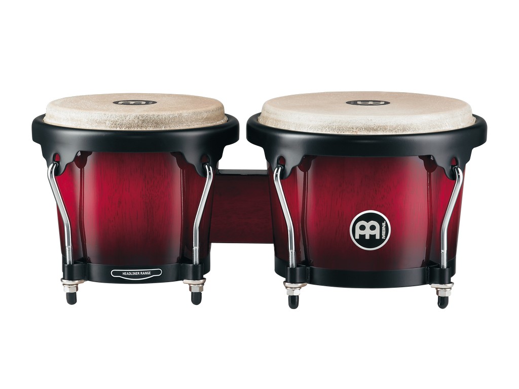 MEINL Bongos Headliner Series Wine Red Burst