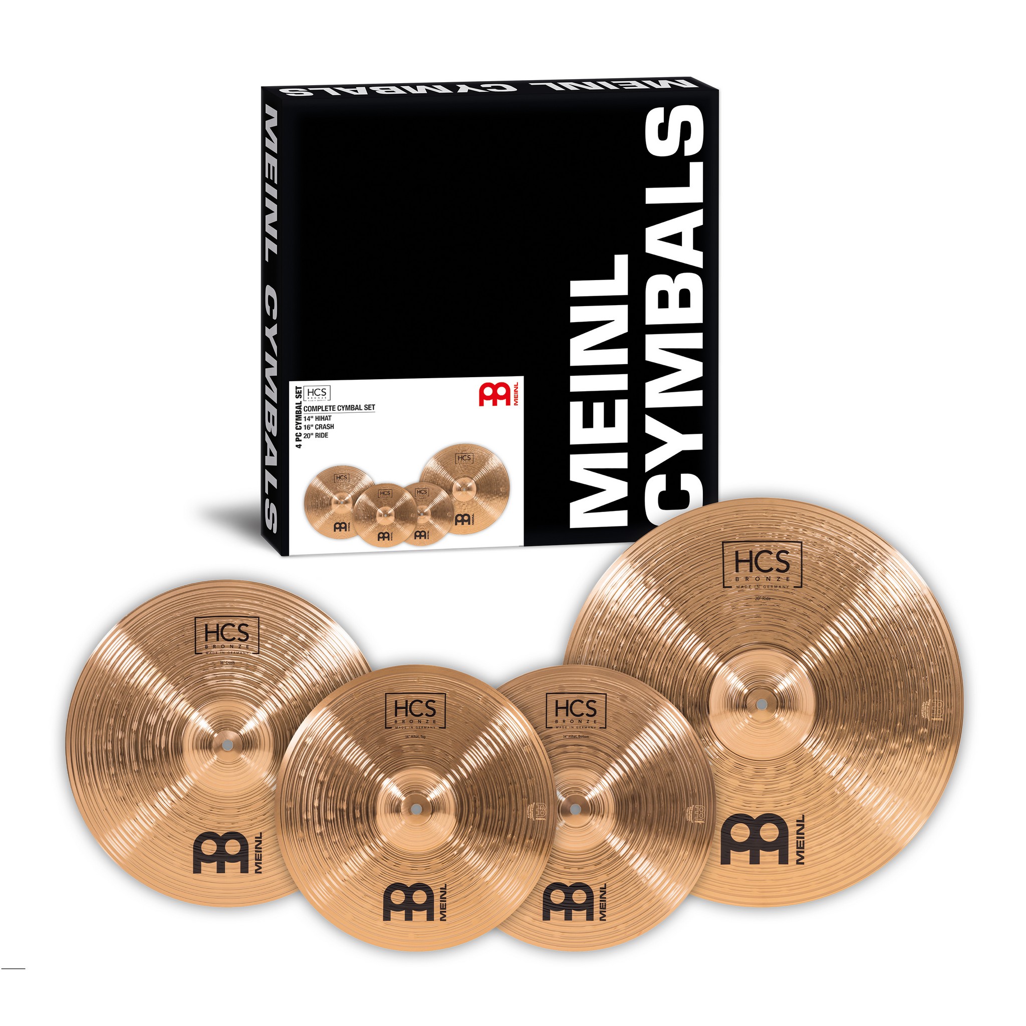 MEINL HCS Bronce Beckenset 14/16/20