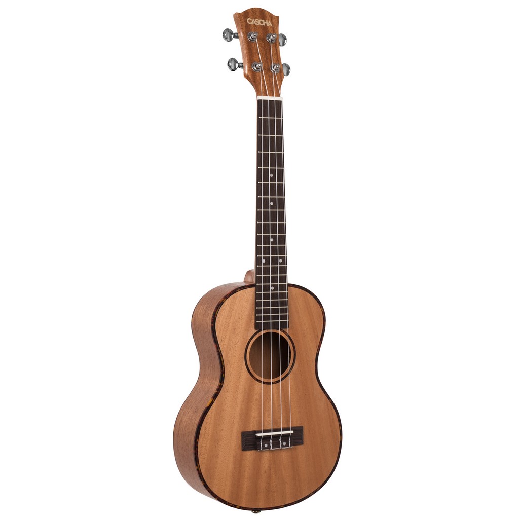 CASCHA Solid Top Tenor Ukulele Set Bild 2
