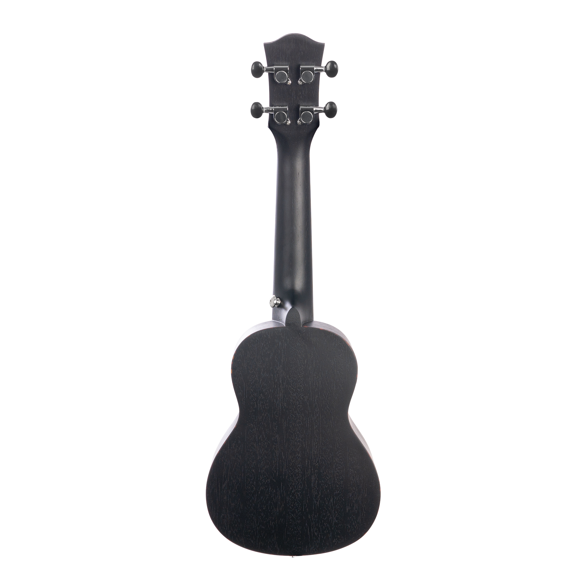 CASCHA Premium Mahagoni Sopran Ukulele Set Schwarz Bild 3