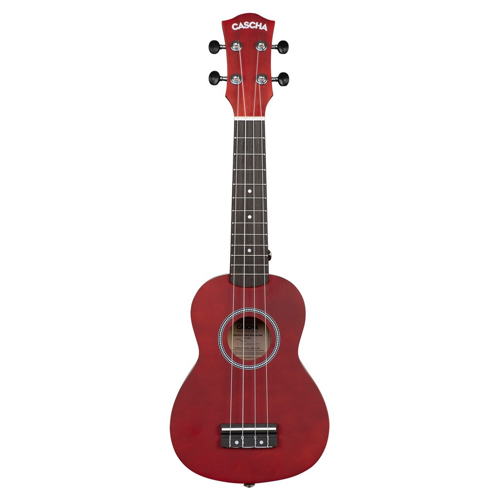 CASCHA Sopran Ukulele Linde rot Bild 2