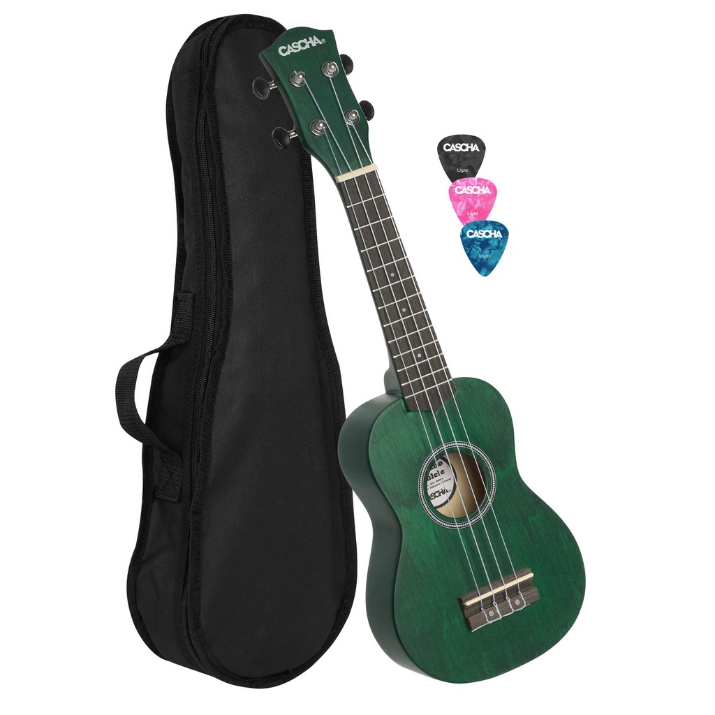 CASCHA Sopran Ukulele Linde grn