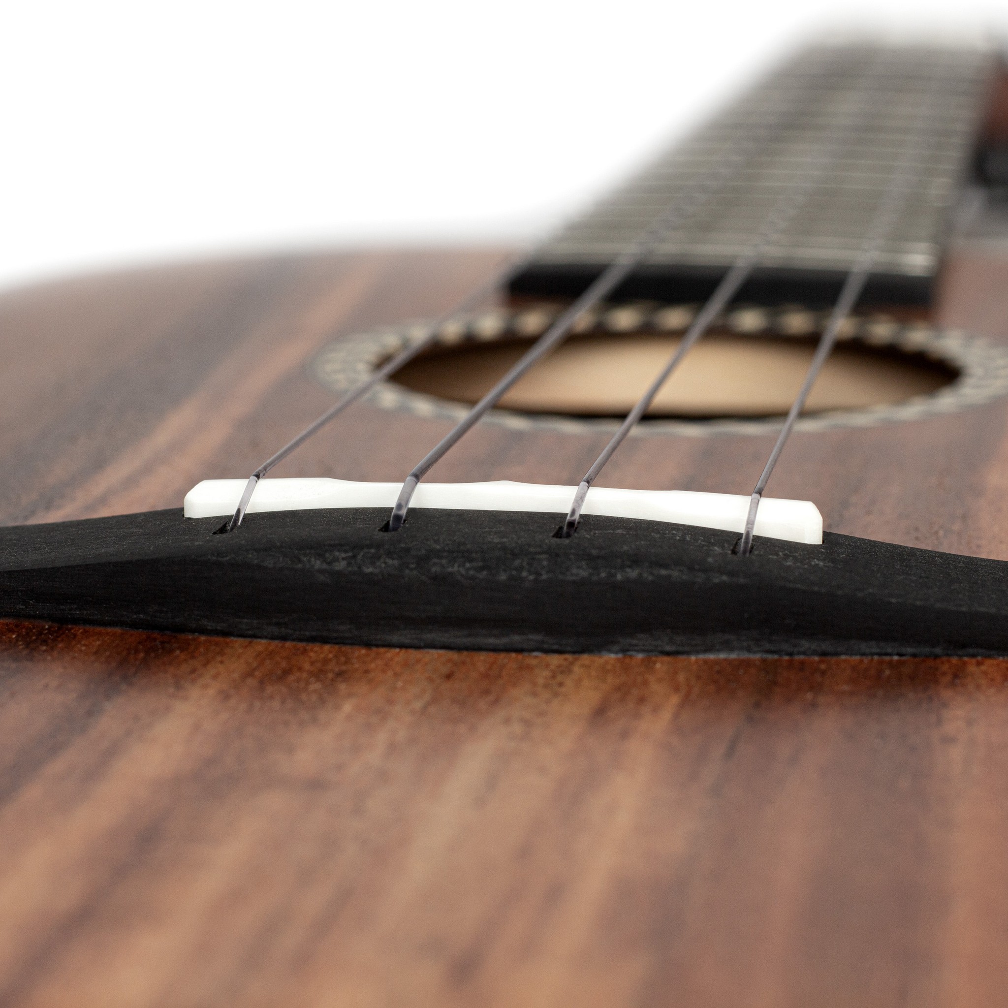CASCHA All Solid Acacia Tenor Ukulele Bild 4