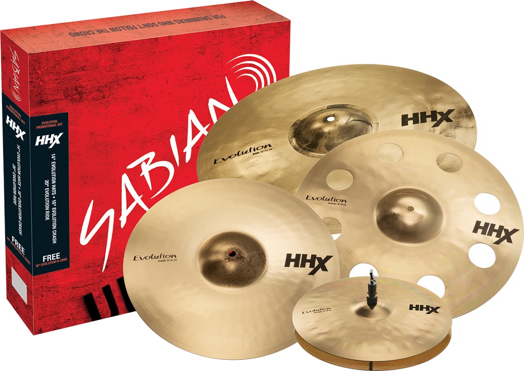 SABIAN HHX Evolution Promo Set
