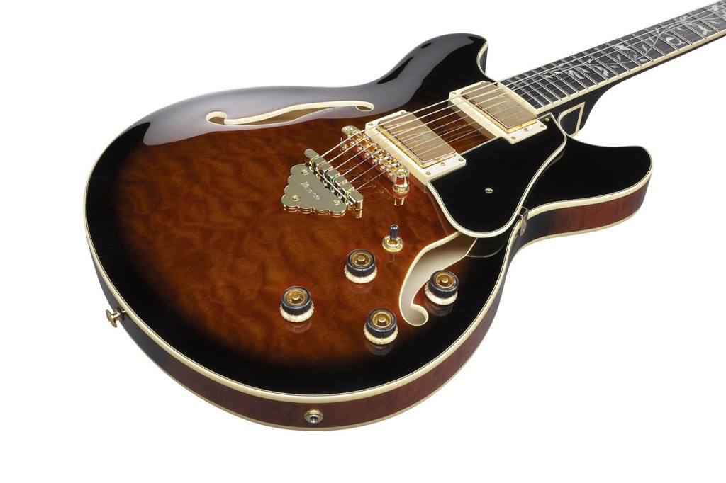 Ibanez Jazzgitarre AS 93 QMSP DBS