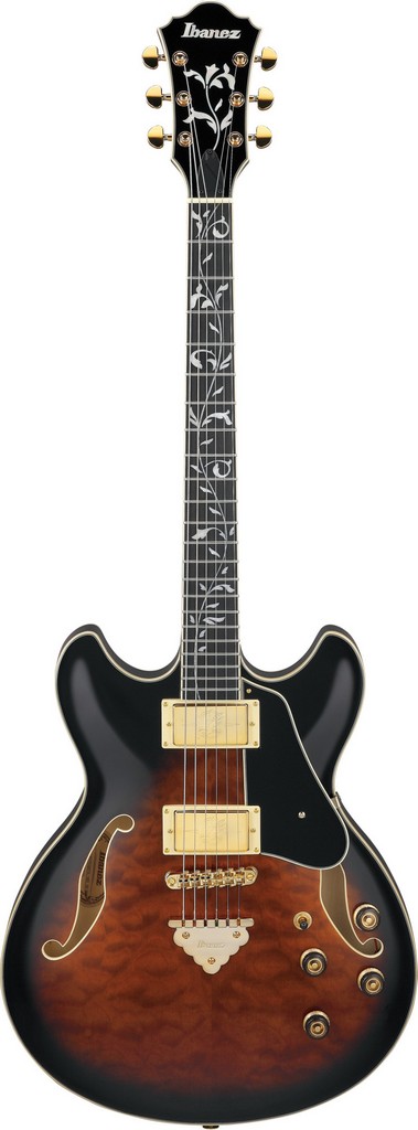 Ibanez Jazzgitarre AS 93 QMSP DBS