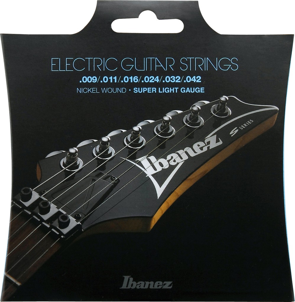 IBANEZ Saitensatz E-Gitarre Nickel Wound 6-Saiter - Super Light 9-42