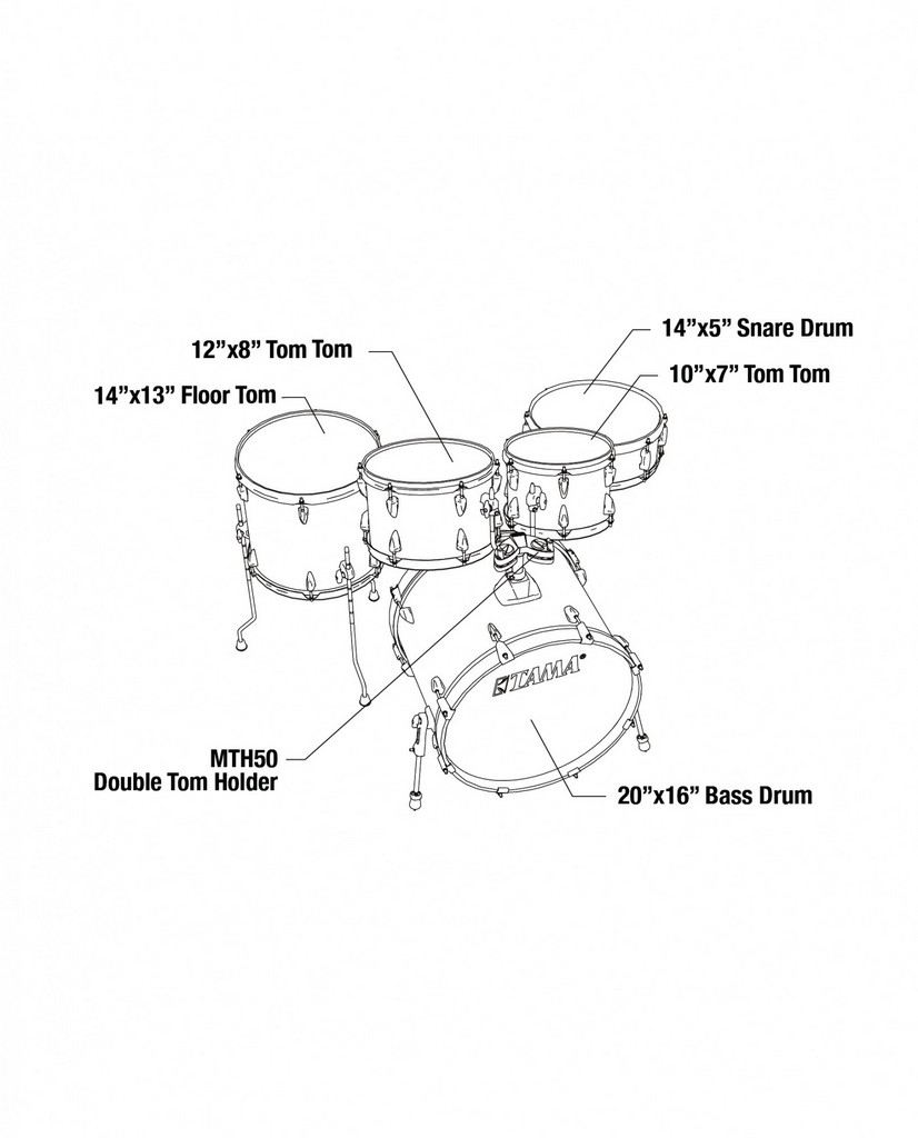 TAMA Imperialstar Schlagzeugset