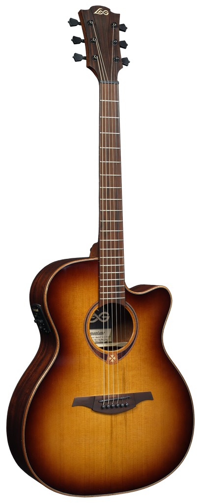 LAG Westerngitarre T118 ACE Brown Shadow