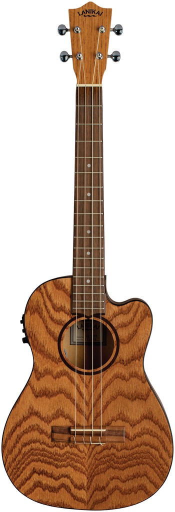 LANIKAI Baritonukulele, Oak Series, Cutaway