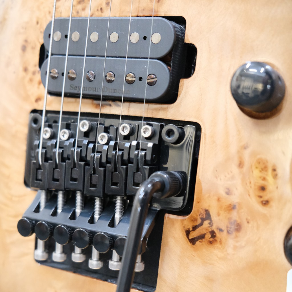 ESP LTD E-Gitarre H 1001 FR Black Natural Burst