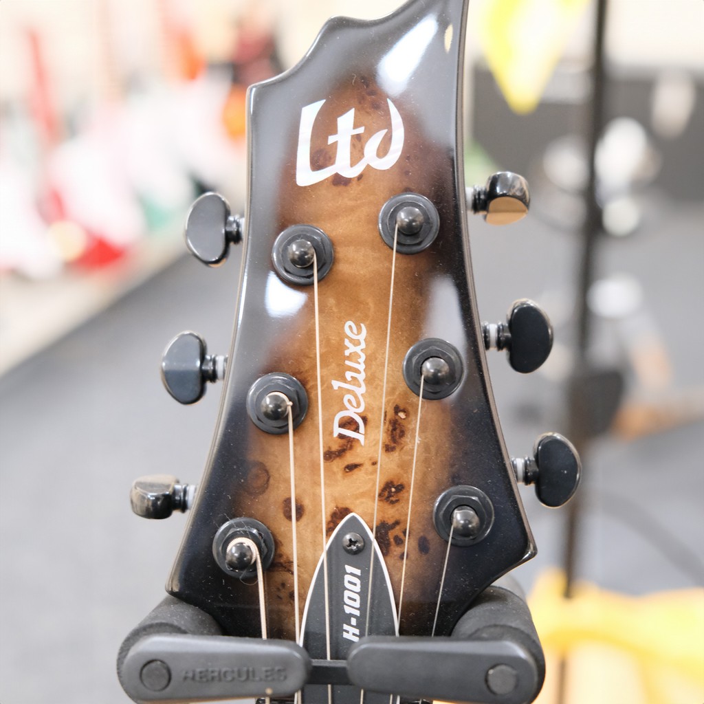 ESP LTD E-Gitarre H 1001 FR Black Natural Burst Bild 5
