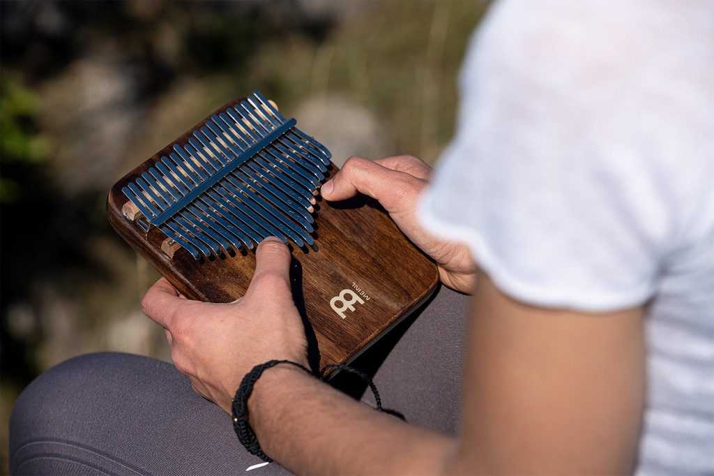 MEINL Kalimba Sonic Energy Solid , 21 T�ne, schwarze Walnuss