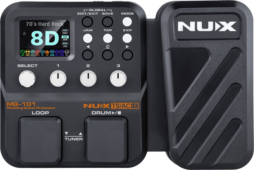 NUX MG101 Modeling  Guitar Processor
