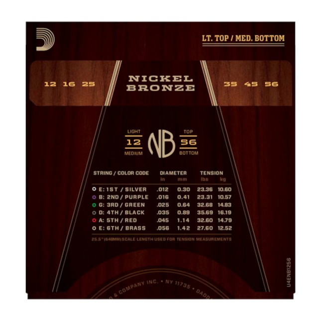 D'Addario NB1256 Nickel Bronze Bild 3