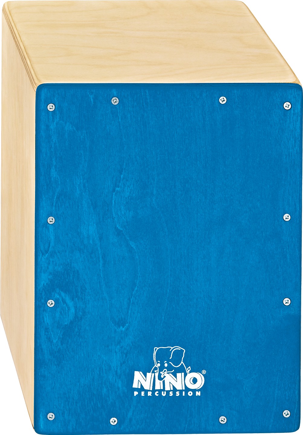 NINO Percussion Cajon blau