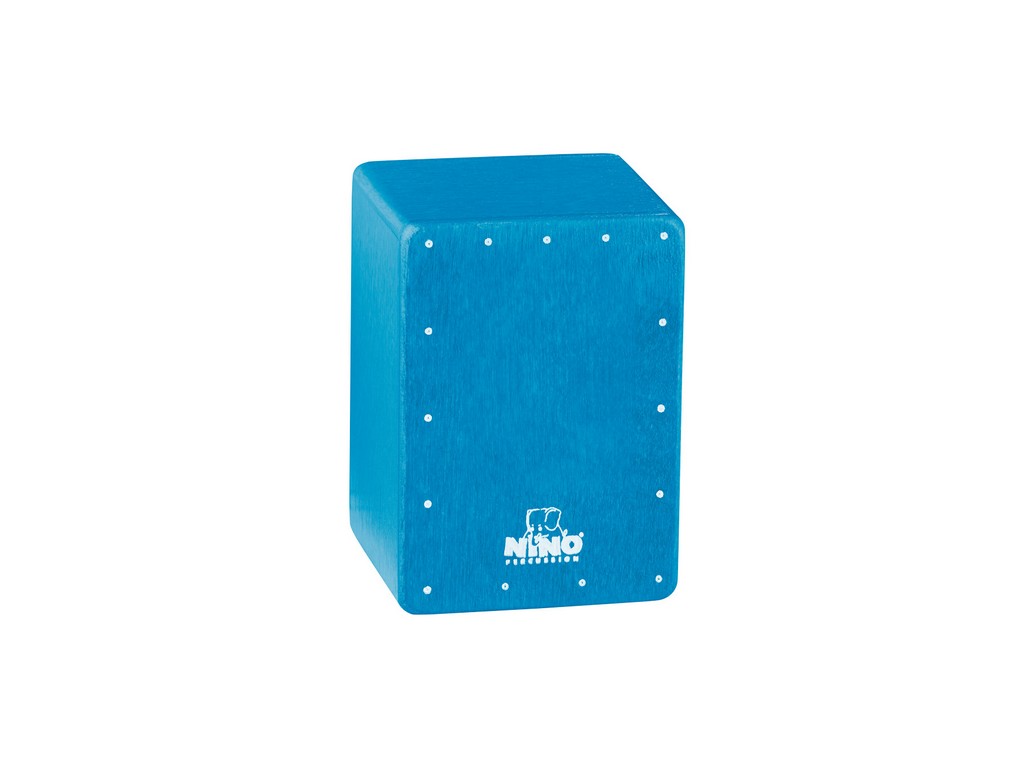 NINO Mini Cajon Shaker Blau