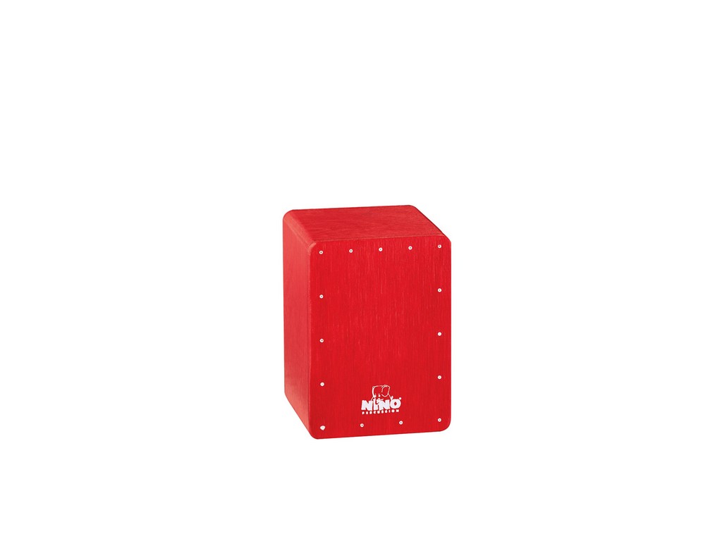 NINO Mini Cajon Shaker Rot