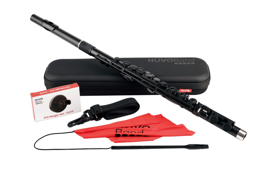 NUVO BAND Querfl�te, schwarz