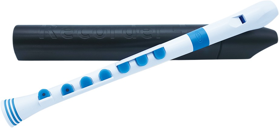 NUVO Recorder+, wei�-blau, deutsch