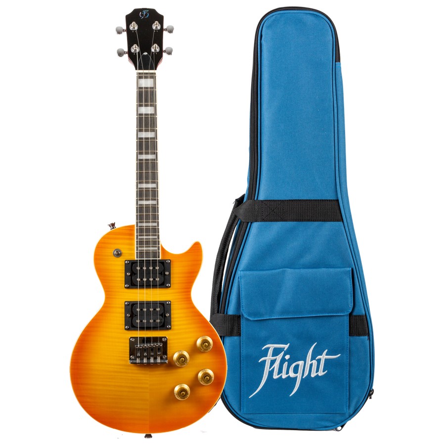 Flight Tenor E-Ukulele Centurion VB Vintage Burst