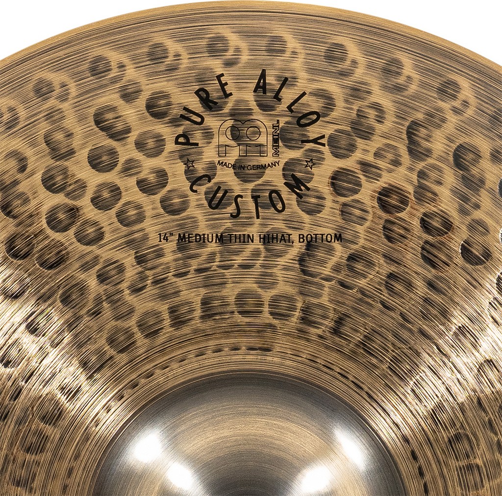 MEINL 14 Pure Alloy Custom HiHat Medium Thin Bild 2