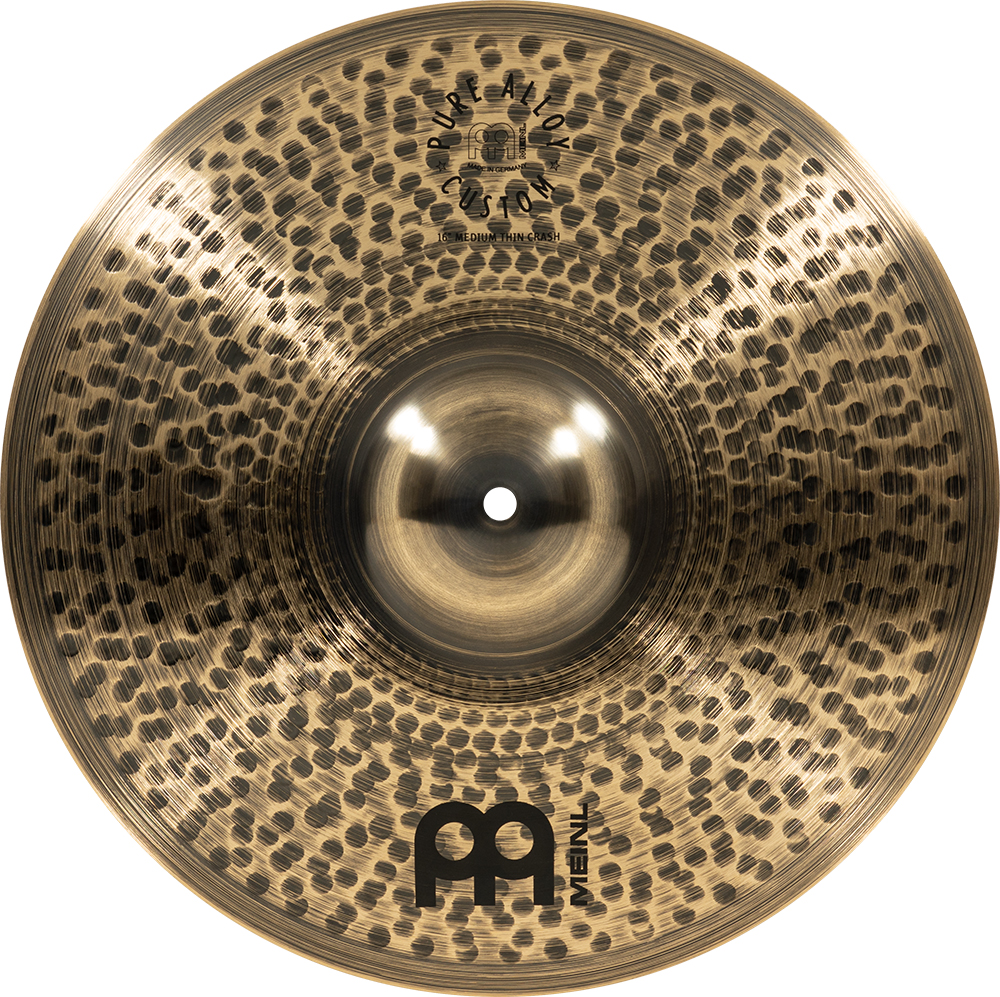 MEINL 16 Pure Alloy Custom Medium thin Crash
