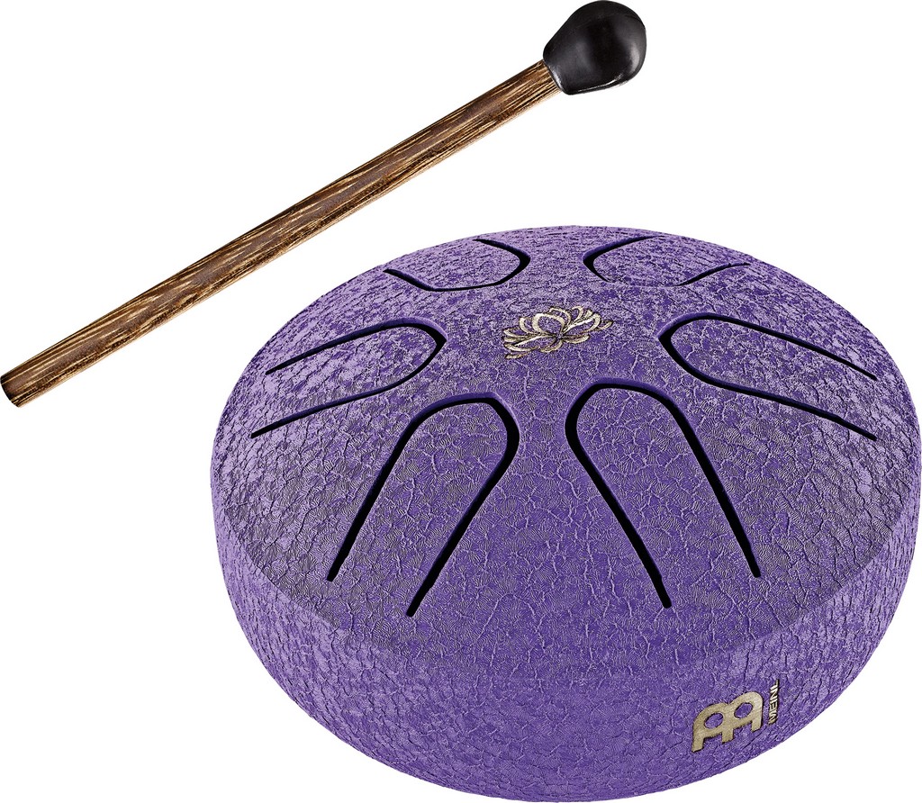 MEINL Sonic Energy Pocket Steel Tongue 7,6cm Violett Lotusblume Bild 3