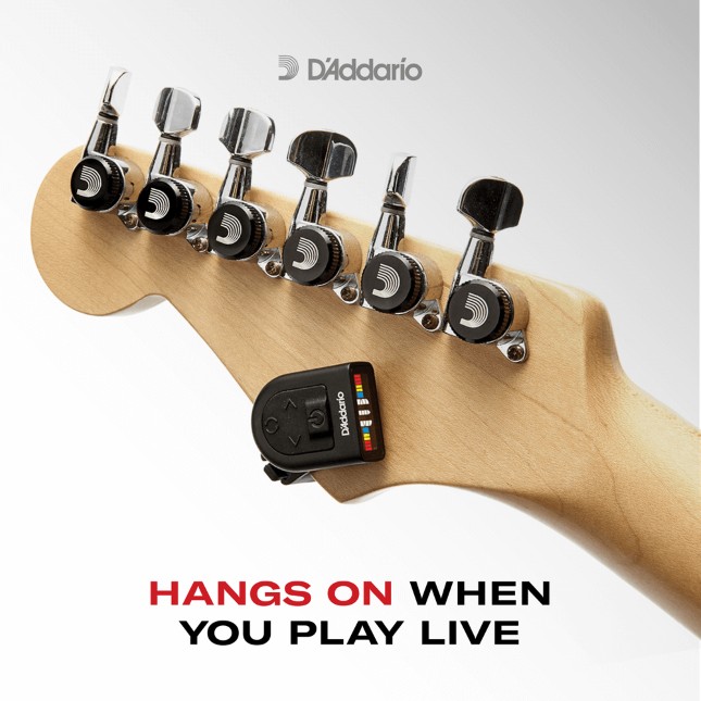 D'Addario Stimmger�t Micro Headstock Tuner