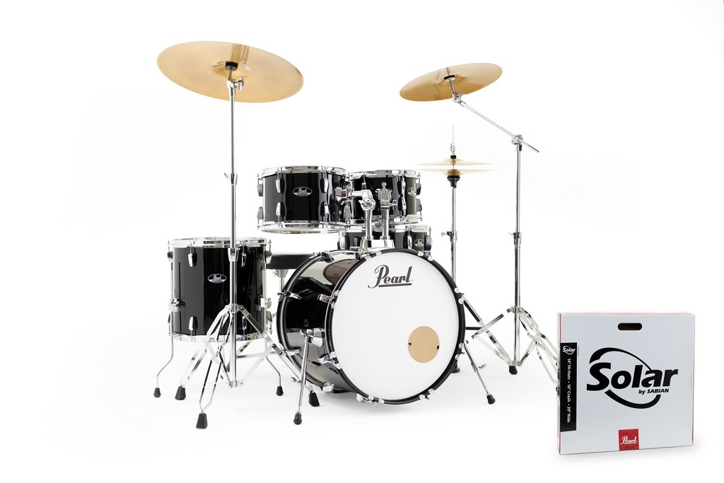 Pearl Roadshow Schlagzeugset Jet Black