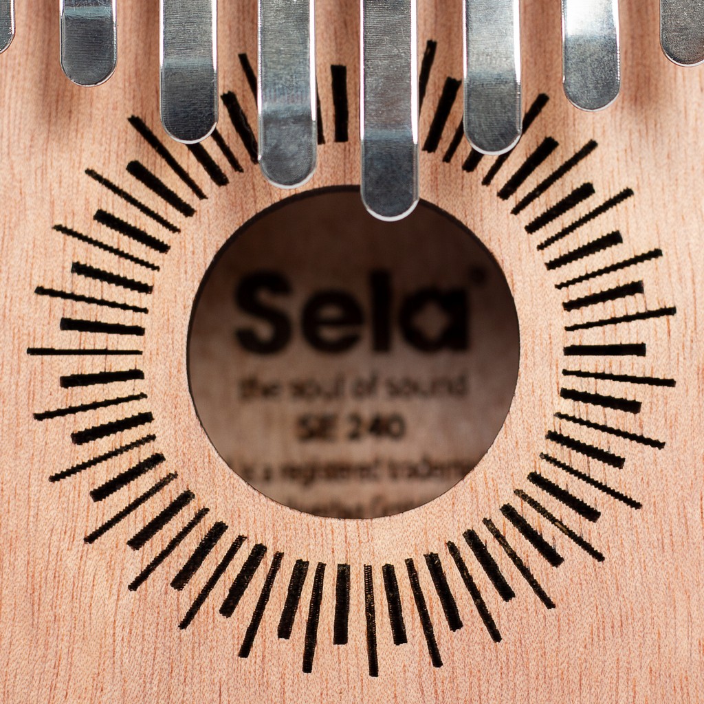 SELA Kalimba 10 Mahagoni Natur Bild 4