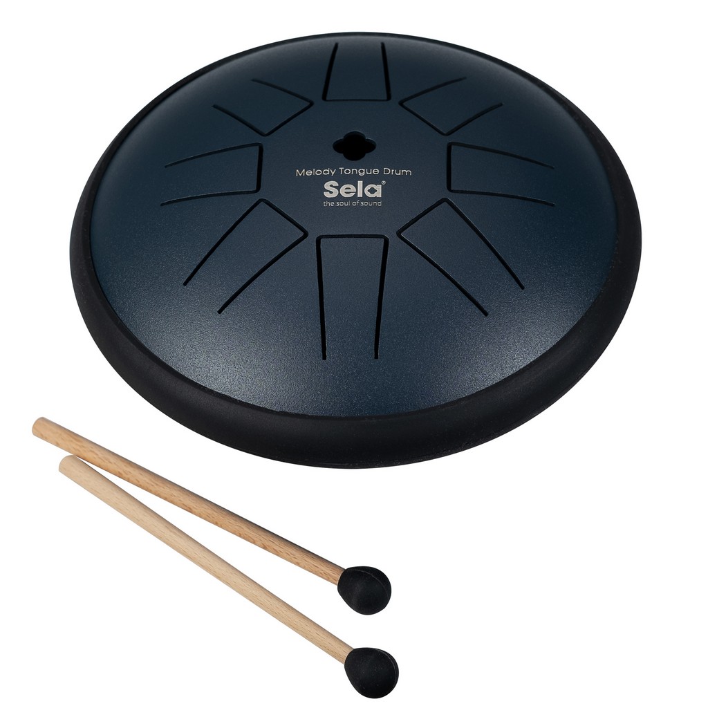 SELA Melody Tongue Drum 6 D Major Navy Blue