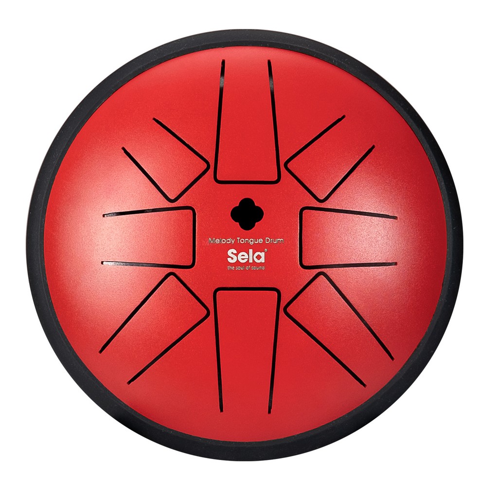 SELA Melody Tongue Drum 6 F Minor Red Bild 3