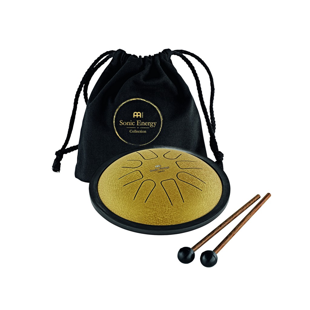 MEINL Sonic Energy Small Steel Tongue Drum Gold