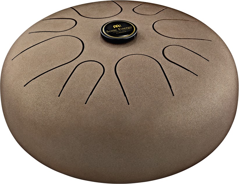 MEINL Sonic Energy Steel Tongue Drum A-Akebono Vintage Braun