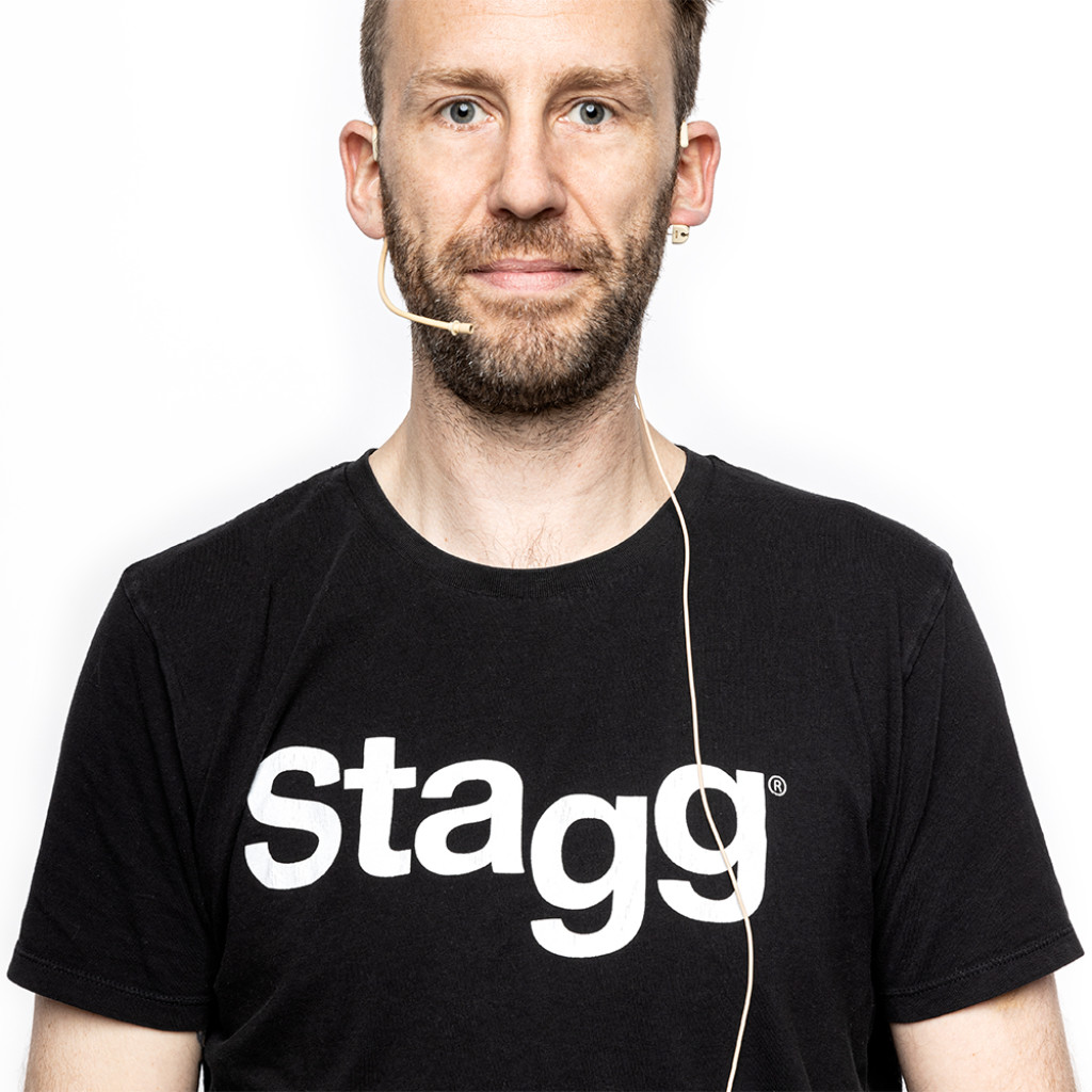 STAGG Funkmikrofon Headset 2,4GHz