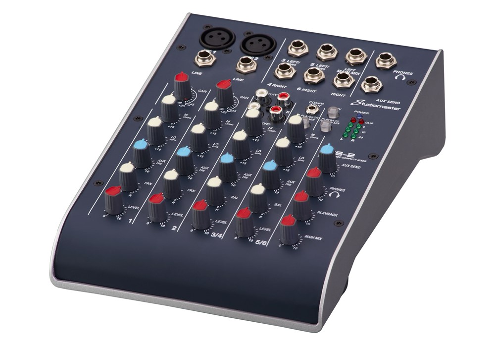 Studiomaster Kompakt Mixer C2S-2 USB