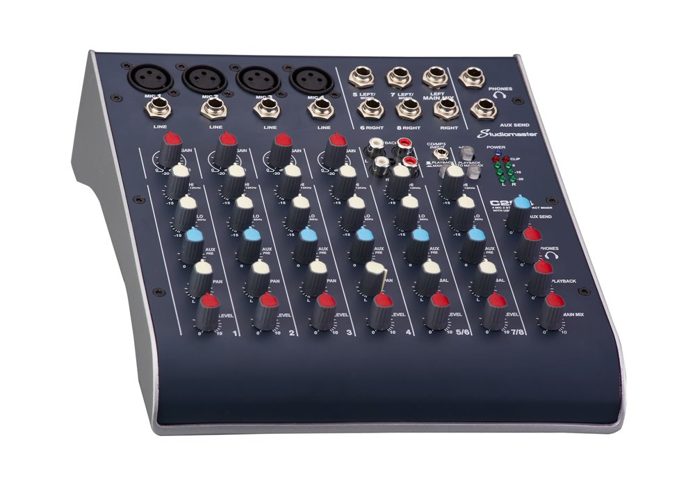 Studiomaster Kompakt Mixer C2S-4 USB