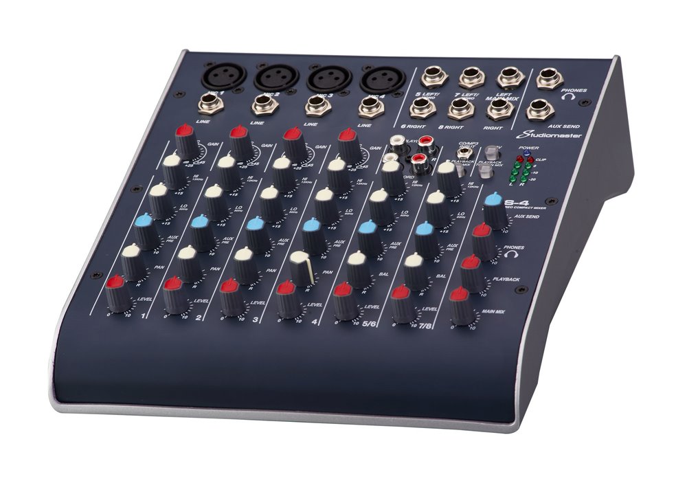 Studiomaster Kompakt Mixer C2S-4 USB