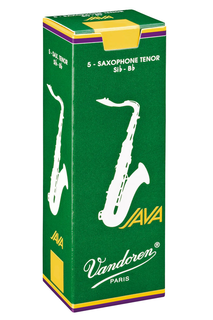 Vandoren Blasblätter Java Grün für Tenor-Saxofon Stärke 2,5