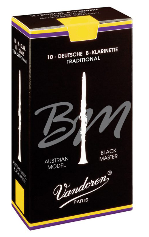 Vandoren Blasblatt Black Master fr Bb-Klarinette Strke 3,5