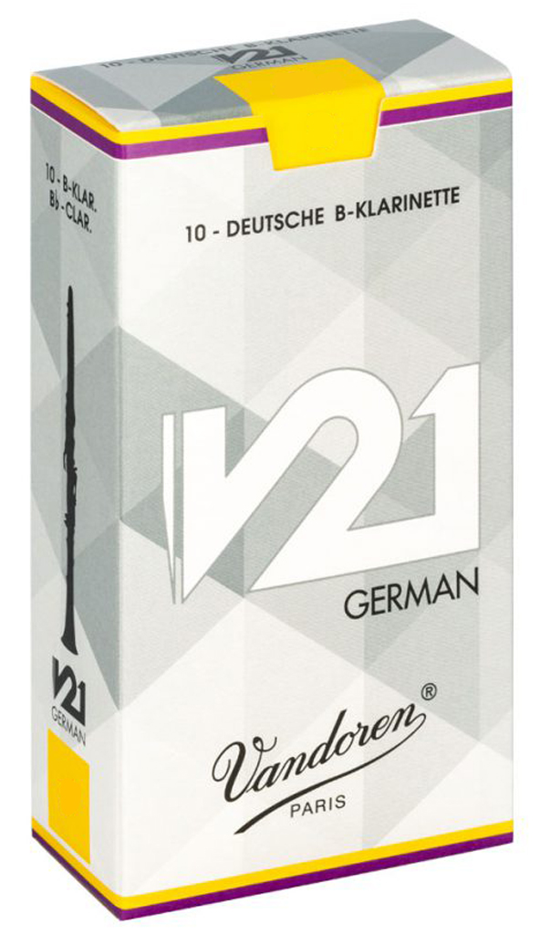 Vandoren Blasblätter V21 für B-Klarinette Stärke 2,5