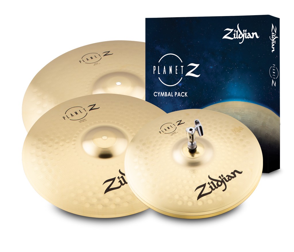 ZILDJIAN Beckenset, Planet Z, 4 Pack, 14H/16Cr/20R
